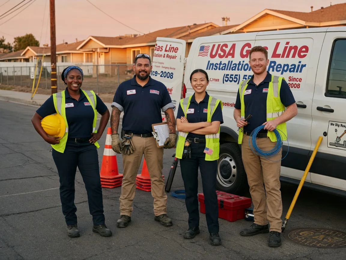 Gas Line Installation company in Prairie Grove, AR